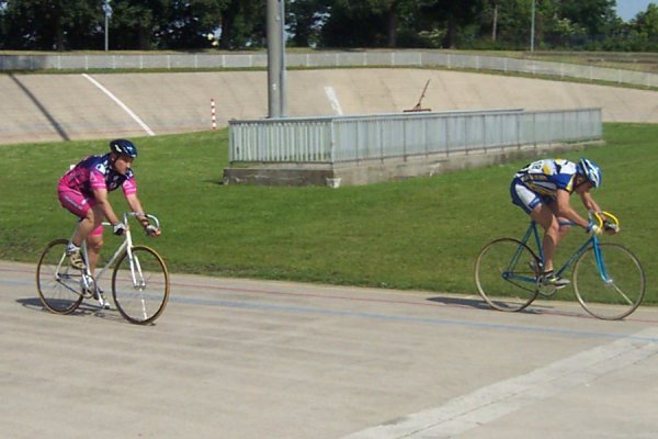 Marc RENZO battu sur la ligne.