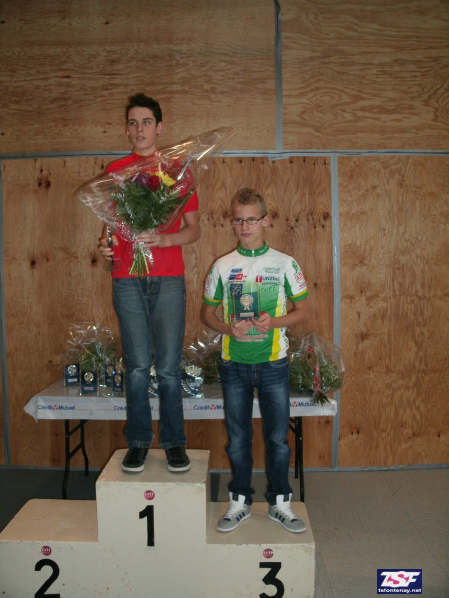 Podium 15/16 ans.